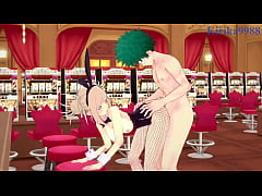  - Himiko Toga and Izuku Midoriya intense sex. - My Hero Academia Hentai