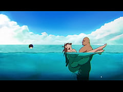  - [HENTAI GAME] NTR Rice PART 6!! my friend is geting fucked in the beach