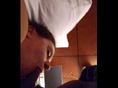  - Cali Watch me suck the cum n spit in his mouth v1