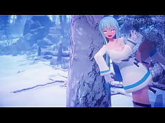  - Konosuba - Qué rico aprieta la zorra de Aqua