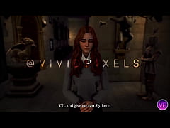  - HERMIONE DOUBLE PENETRATION THREESOME | HARRY POTER | THE SIMS 4