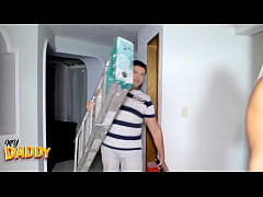  - The owner of the house had no way to pay me and gave me her ass