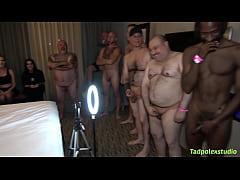  - 14 Guys Creampie Gangbang Arabic Beauty Sarah & MILF Dawson!