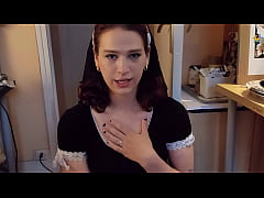  - Slutty T-girl Dressed provacatively, blowjobs and anal