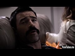  - Brunette teen banged by a bad with huge dick