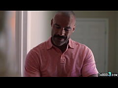  - Angry stepfather ripping off his teen stepdaughters Khloe Kingsley dress