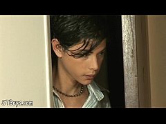  - Teen boy with ants in the pants jerking his pecker