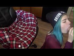  - Young girl gets used in the kitchen before class ( Bonnie Bowtie / Andy Savage Episode 53 )