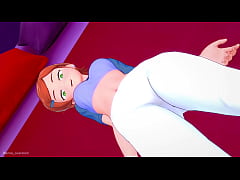  - Gwen (ben 10) finalmente se divierte en el hotel del amor (version adulta)