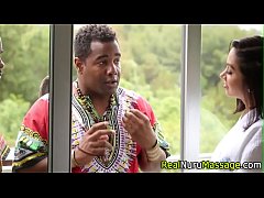  - Angelic masseuse jerk bbc