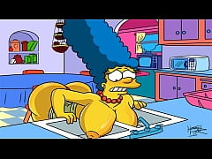  - The Simpsons Hentai - Marge Sexy (GIF)