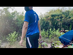  - Changing clothes for playing football