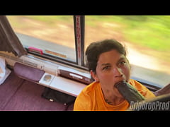  - DRIPDROP Psilo Siren Loved Getting Dicked Down on the Train!!