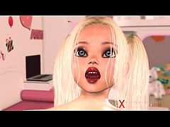  - Sex birthday greetings. A super sexy girl gets fucked by her boyfriend in the living room