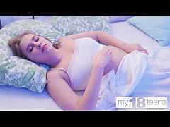  - MY18TEENS - Cute girl alone in the bedroom