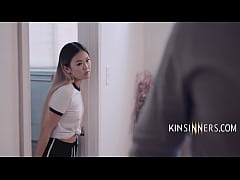  - Teen Asian Step Daughter Makes Up With Strict Stepdad - Lulu Chu