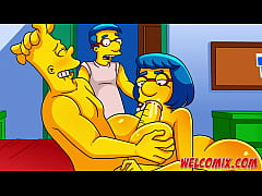  - Barty fucking his friend's mother - The Simptoons Simpsons porn