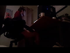  - I put a hidden camera in my roomates room and caught him jacking off (not the best angle)