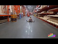  - Clown gets dick sucked in The Home Depot