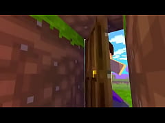  - Zombie Girl Livia x Steve! Minecraft Animation (18 )
