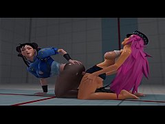  - Poison Ivy Fucks Chun-Li