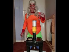  - my bar is open fill my tube with pee so i can release the valve to fill my glass up to swallow it