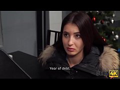  - Debt4k. Juciy pussy of teen girl costs enough to close debt for a cool car