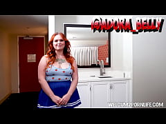  - BTS OF CHUBBY REDHEAD GETTING BACKSHOTS FROM BONES MONTANA