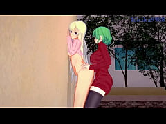  - Hikage and Yomi intense futanari sex. - Senran Kagura Hentai