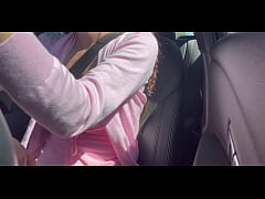  - Italian big tits Milf Driving around showing her juicy tits fetish sesh