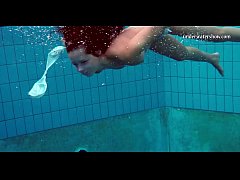  - Hot tits and shaved pussy underwater