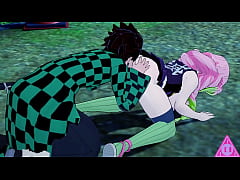  - Tanjiro Mitsuri kanroji kimetsu no yaiba hentai videos have sex blowjob handjob horny and cumshot gameplay porn uncensored... Thereal3dstories..2
