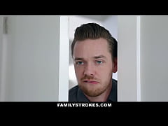  - Horny stepsister gets caught being fucked - Kali Roses