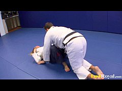  - Sexy Megan Fenox seduces her wrestling coach