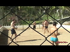  - Sparta - 9 Horny Guys Enjoy Hardcore Anal Fucking In Huge Orgy!