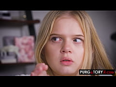  - PURGATORYX Coco Lovelock caught masturbating by stepmother Savannah Storm