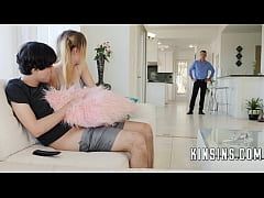  - My Horny step Sis Doesn't Care If Dad's Around