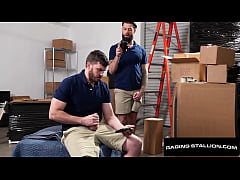  - Hunk Co-Worked Caught n' Fucked By Hairy Jock - Vander Pulaski, Alpha Wolfe - RagingStallion