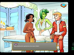  - Space Rescue ep 16 - Nem percebi a Pretinha Gozando do meu Lado