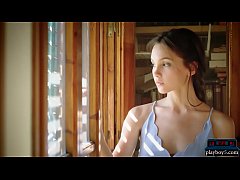  - Hot body teen strips naked while performing a song