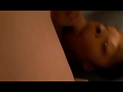  - Mrs Amerika slides a hard dick down her throat.