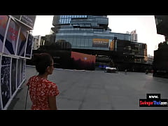  - Amateur Asian European couple fucking after sightseeing