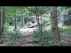  - Nearly caught wanking in wood