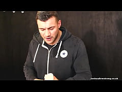  - Silicone Cock Sleeve Up His Ass