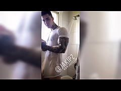  - Jakipz Showing Off His Massive Cock In The Shower