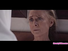  - Nun gives in to temptation nd eats pussy