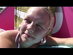  - Chubby Dutch Fucked On The Beach