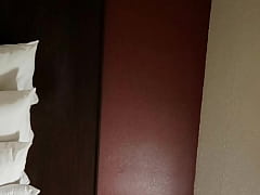  - Beautiful ebony girl was bound to ride my face