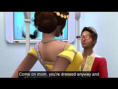  - Indian step-Son visits his step-mom who is doctor in his office to have sex with her second time