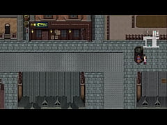  - Garota de peitos pequenos fica sem camisa perto de varios Homens e eles não percebem - Detective girl of the steam city - Parte 3